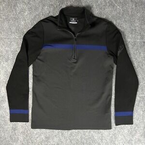 Newland Sport And Lifestyle 1/4 Zip Ski Men's Large Knit Sweater Made In Italy